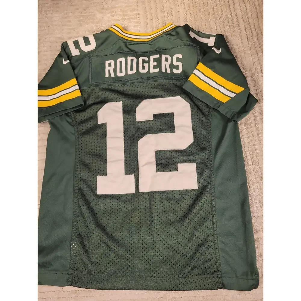 Nike Aaron Rodgers Green Bay Packers Jersey Youth Size Medium 10-12 Football